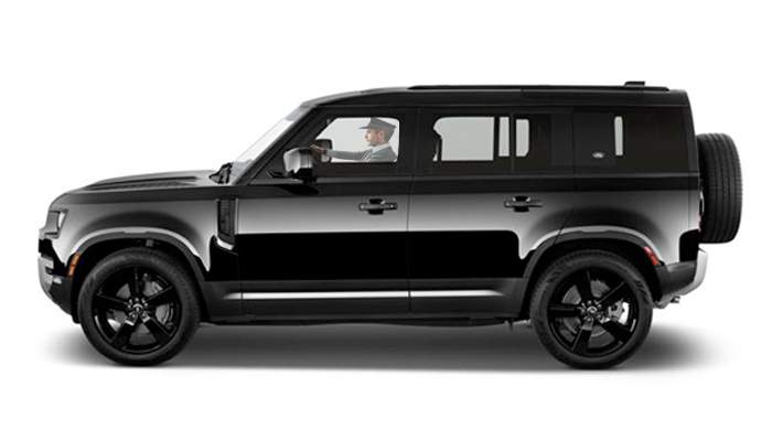 Booking Land Rover Defender X V6 2023 chauffeur service