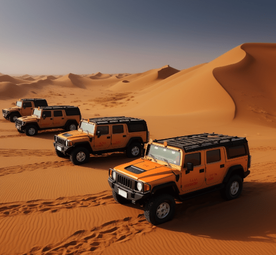 desert safari slider image