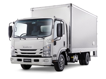 Isuzu NPR85 4.2 Ton Cargo Box 2020 for rent in Abu Dhabi