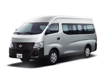 Rent Nissan Urvan 13 Seater Bus 2.5L 2022 in Dubai