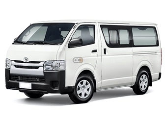 Toyota Hiace Chiller Van 2021 for rent in 阿布扎比