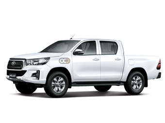 Toyota Hilux 4X4 DC - MID OPT Price in Sharjah - Commercial Hire Sharjah - Toyota Rentals