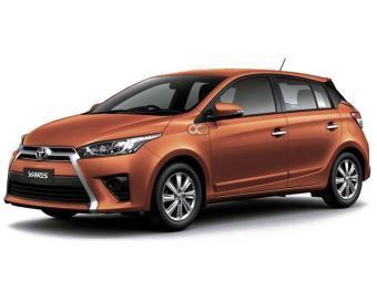 Toyota Yaris 2018 for rent in Muscat
