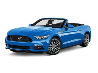 Hire Ford Mustang EcoBoost Convertible V4 - Rent Ford Dubai - Muscle Car Rental Dubai Price