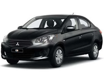 Hire Mitsubishi Attrage - Rent Mitsubishi Sharjah - Sedan Car Rental Sharjah Price