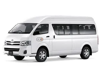 Hire Toyota Hiace 13 Seater - Rent Toyota Sharjah - Commercial Car Rental Sharjah Price