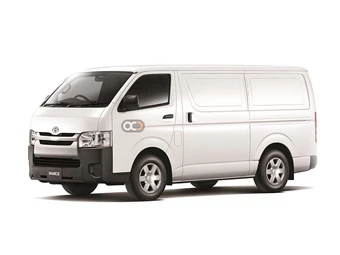 Hire Toyota Hiace Chiller Van - HR - Rent Toyota Sharjah - Commercial Car Rental Sharjah Price