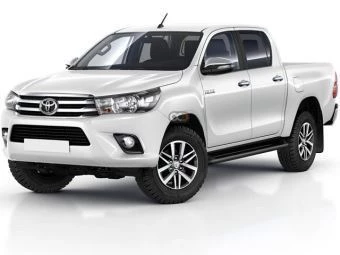 Hire Toyota Hilux 4x2 - Rent Toyota Fujairah - Pickup Truck Car Rental Fujairah Price