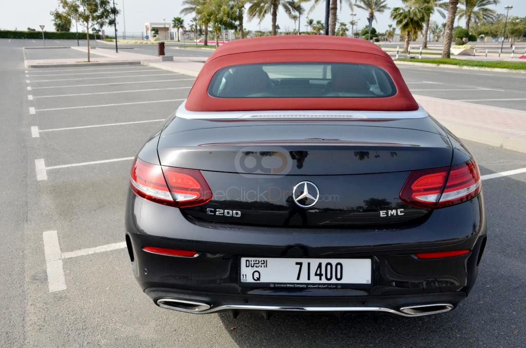 Rent Mercedes Benz C200 Convertible 2019 car in Dubai: Day, week ...