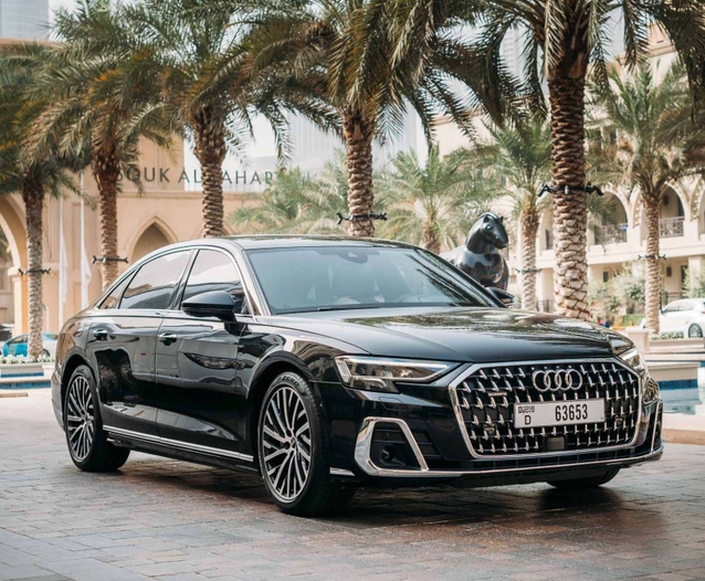 Audi A8 2022 for rent in Dubai