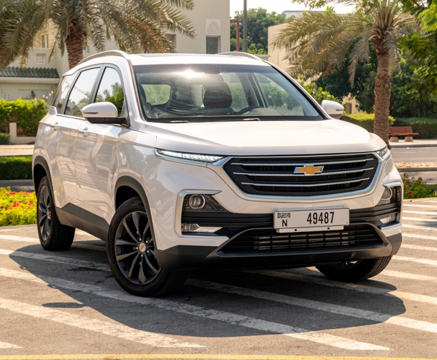 Chevrolet Captiva Grey in Dubai mieten - SUV - Octane Luxury Car