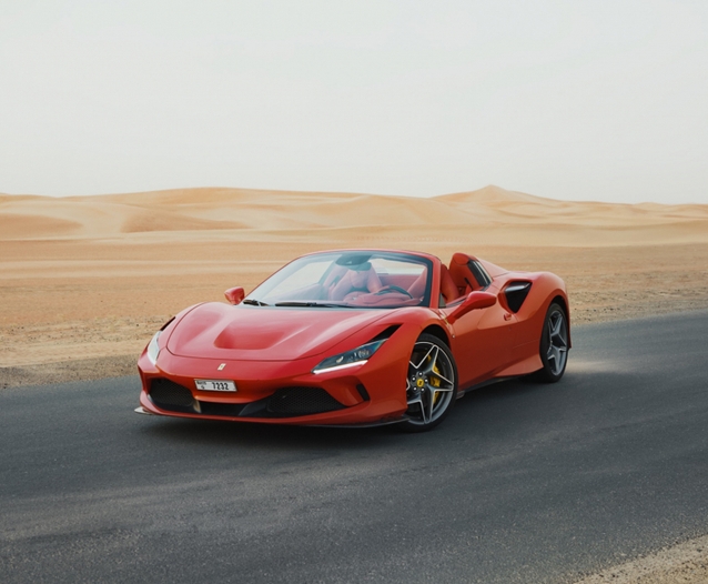Ferrari F8 Tributo Spider 2020 for rent in Dubai