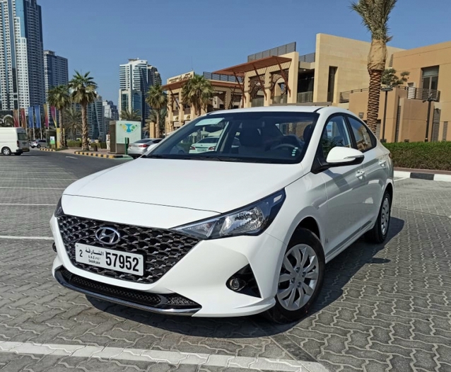 Hyundai Accent 2022 for rent in Sharjah