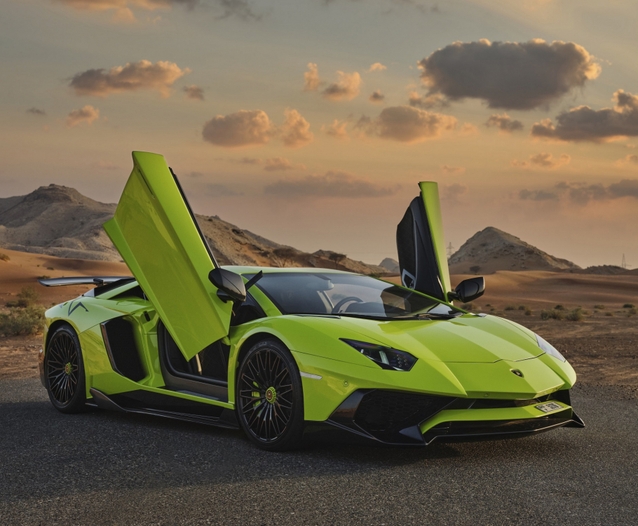 Lamborghini Aventador Coupe LP700 2018 for rent in Dubaï