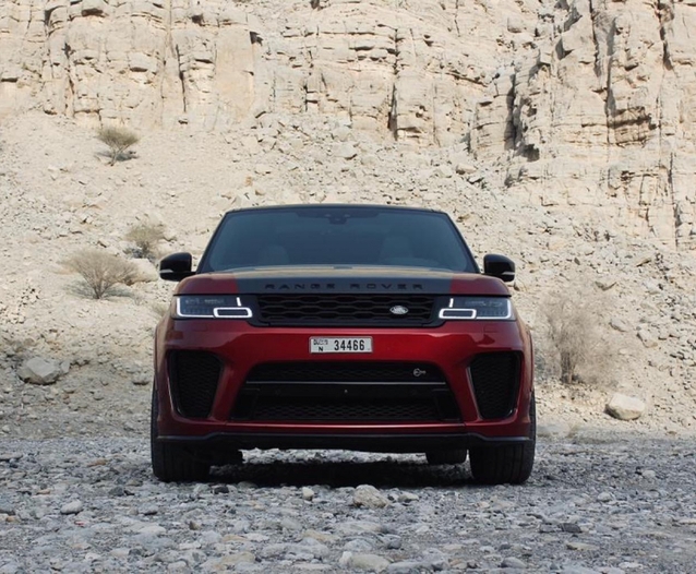 Land Rover Range Rover Sport SVR 2019 for rent in Dubai