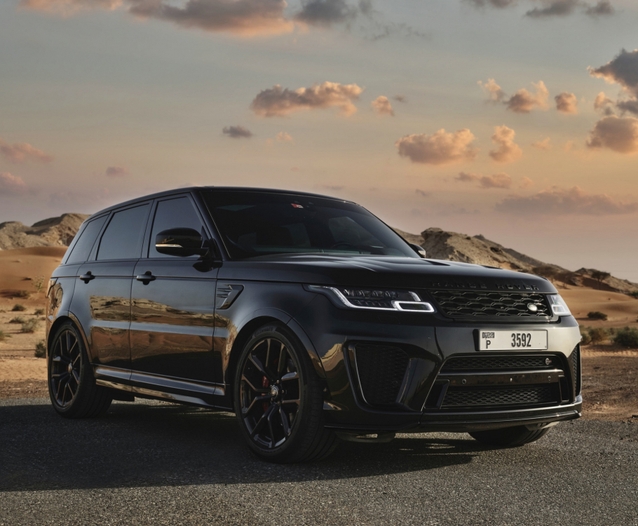 Land Rover Range Rover Sport SVR 2019 for rent in Abu Dhabi