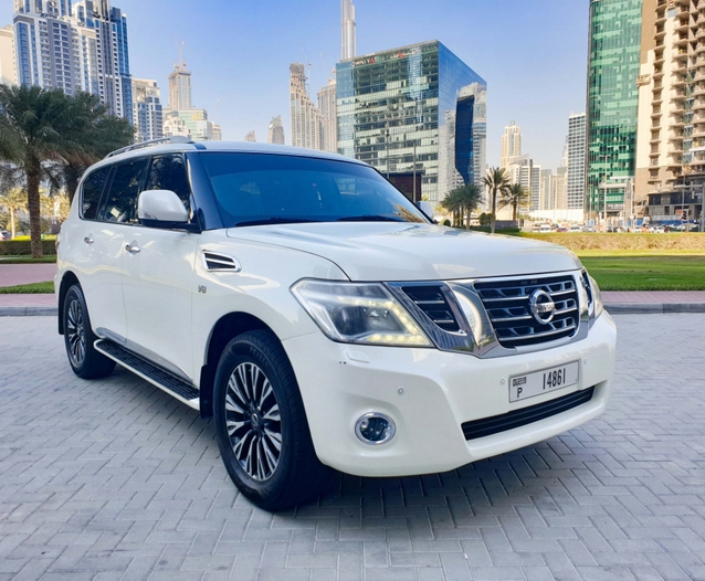 Nissan Patrol Platinum 2017 for rent in Dubai
