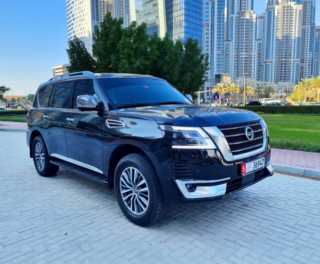 Nissan Patrol Platinum 2021 for rent in Dubai