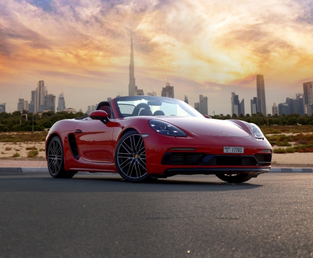 Porsche 718 Boxster GTS 2021 for rent in Abu Dhabi