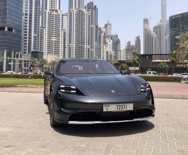 Porsche Taycan 4 Cross Turismo 2022 for rent in Dubai
