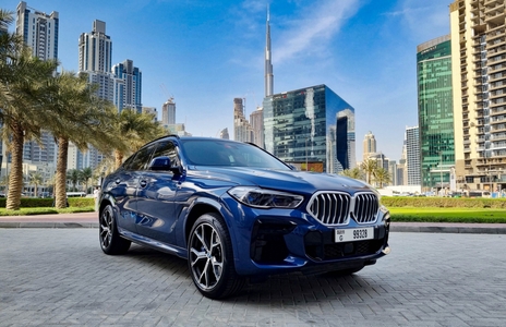 BMW X6 M40 2022 for rent in 阿布扎比