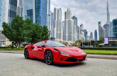 Ferrari F8 Tributo 2022 for rent in Dubai
