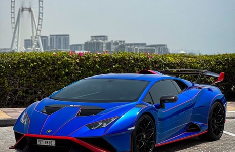 Lamborghini Huracan STO 2022 for rent in Dubai