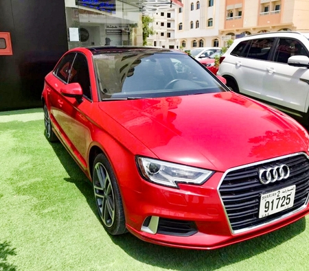 Audi A3 2017 for rent in Dubai