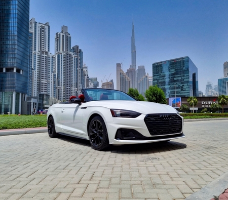 Audi A5 Convertible 2020 for rent in دبي