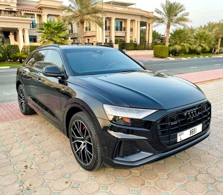 Audi Q8 2021 for rent in Dubai