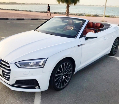 Audi A5 Convertible 2019 for rent in دبي
