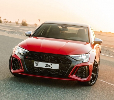 Audi RS3 2022 for rent in Dubai