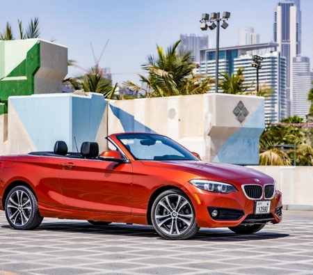 BMW 230i 2018 for rent in 拉斯海马