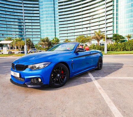BMW 430i Convertible M-Kit 2018 for rent in 迪拜