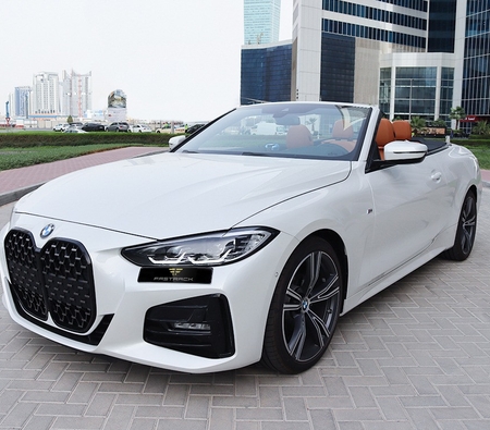 BMW 420i Convertible 2022 for rent in الشارقة