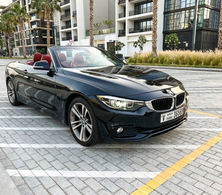 BMW 430i Convertible 2018 for rent in دبي