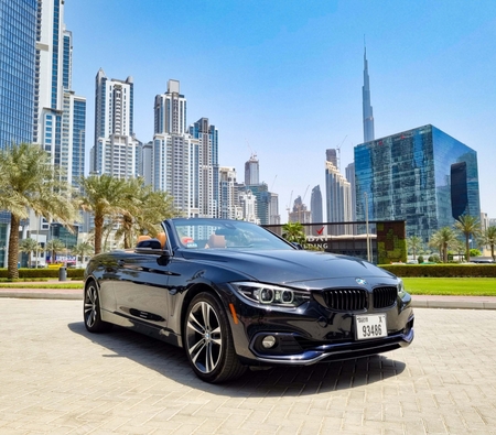 BMW 430i Convertible 2020 for rent in دبي