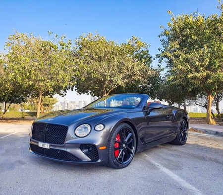 Bentley Continental GT Convertible 2021 for rent in Дубай