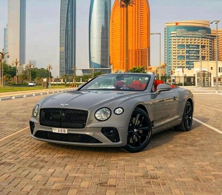 Bentley Continental GT Convertible 2022 for rent in دبي