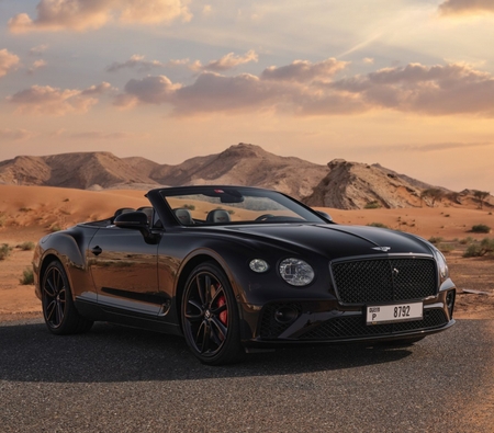 Bentley Continental GT Convertible 2021 for rent in دبي
