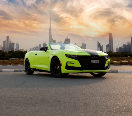 Chevrolet Camaro RS Convertible V6 2021 for rent in دبي