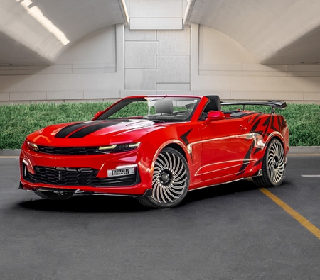 Chevrolet Camaro ZL1 Kit Convertible V6 2020 for rent in Dubai