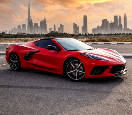 Chevrolet Corvette C8 Stingray Convertible 2022 for rent in Dubai