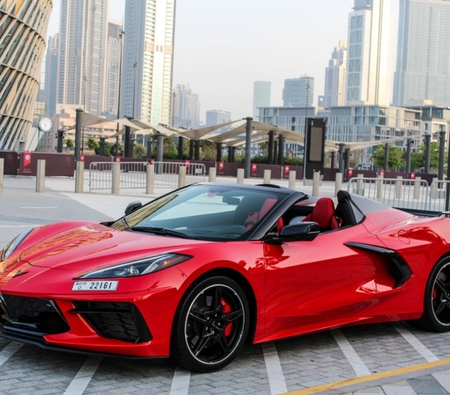 Chevrolet Corvette Grand Sport C8 2022 for rent in دبي