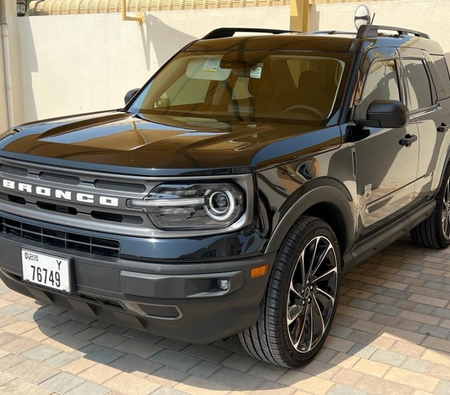Ford Bronco 2022 for rent in Dubai