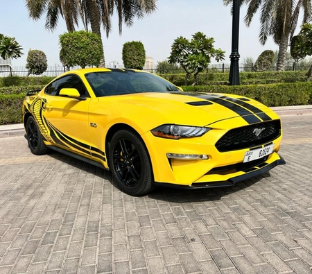 Ford Mustang GT Coupe V8 2019 for rent in دبي