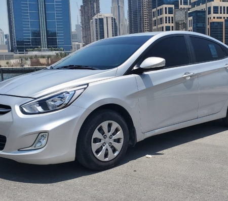 Hyundai Accent 2017 for rent in Abu Dhabi