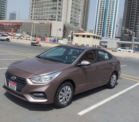 Hyundai Accent 2019 for rent in Abu Dhabi