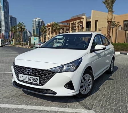 Hyundai Accent 2022 for rent in 沙迦