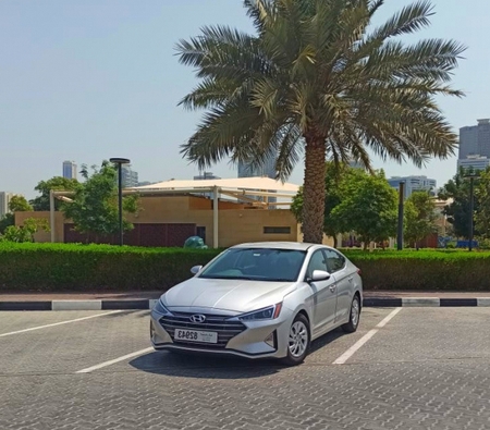 Hyundai Elantra 2020 for rent in Ajman
